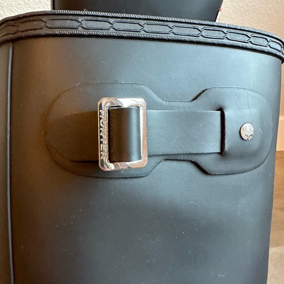 Hunter Original Tall Rain Boots in Black - Picture 7 of 7